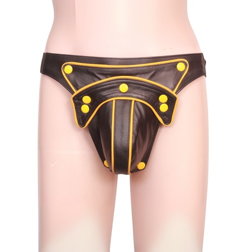 Men jock strap real leather - men,