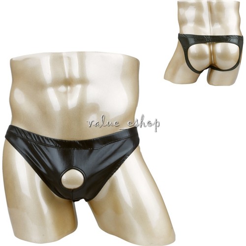 Sexy men shiny faux leather - sexy,