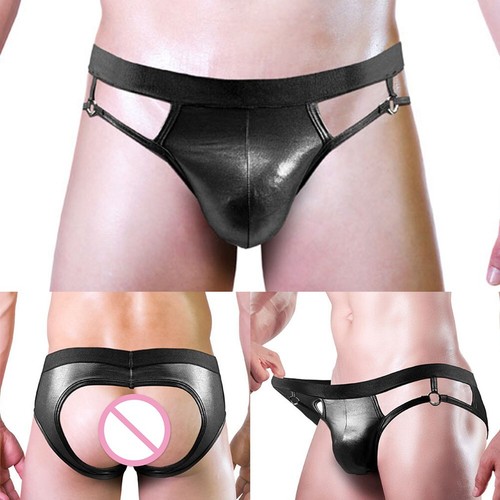 Black faux leather - faux, strap