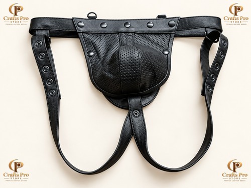 Mens genuine leather - genuine, jockstrap