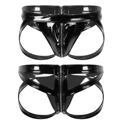 Men wet look underwear - wet,