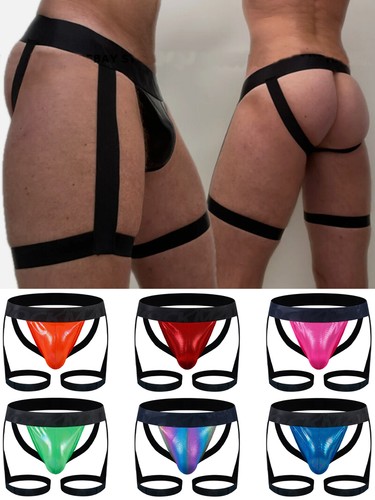 Jockmail mens faux - mens, leather