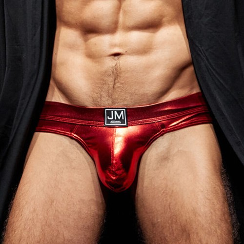 Jockmail men wet look thongs - look,