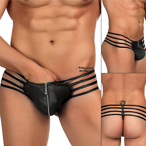 Men zipper thong - zipper,
